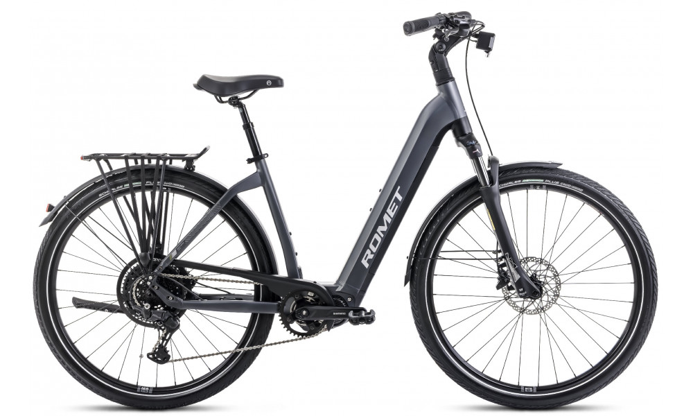 Elektriskais velosipēds Romet e-Modeco URB 3.0 720WH 2025 graphite 