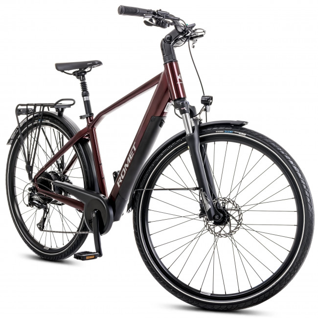 Elektriskais velosipēds Romet e-Wagant 1.0 504WH 2025 bordo