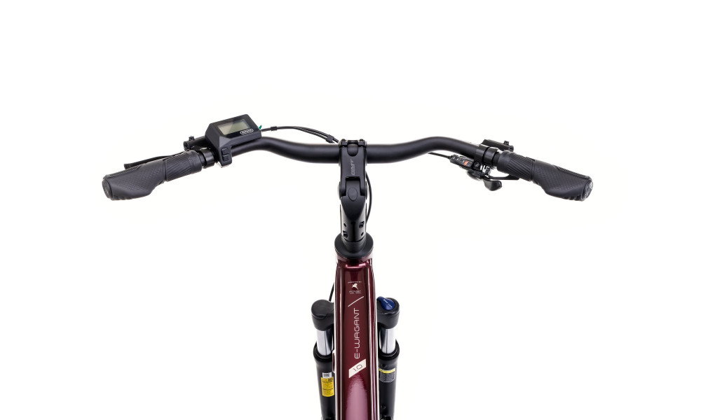 Elektriskais velosipēds Romet e-Wagant 1.0 504WH 2025 bordo - 6