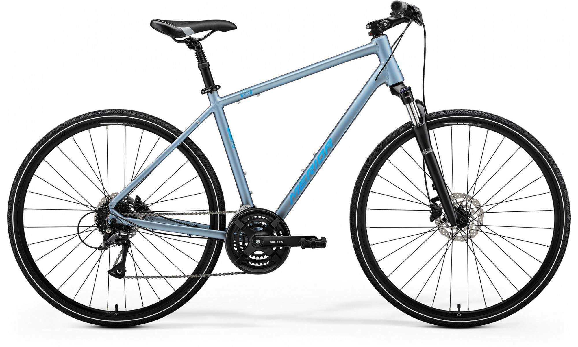 Velosipēds Merida Crossway 20 III1 silk steel blue(blue) 