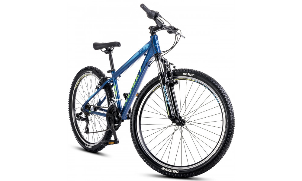 Velosipēds Romet Rambler R6.0 2025 blue-lemon - 1