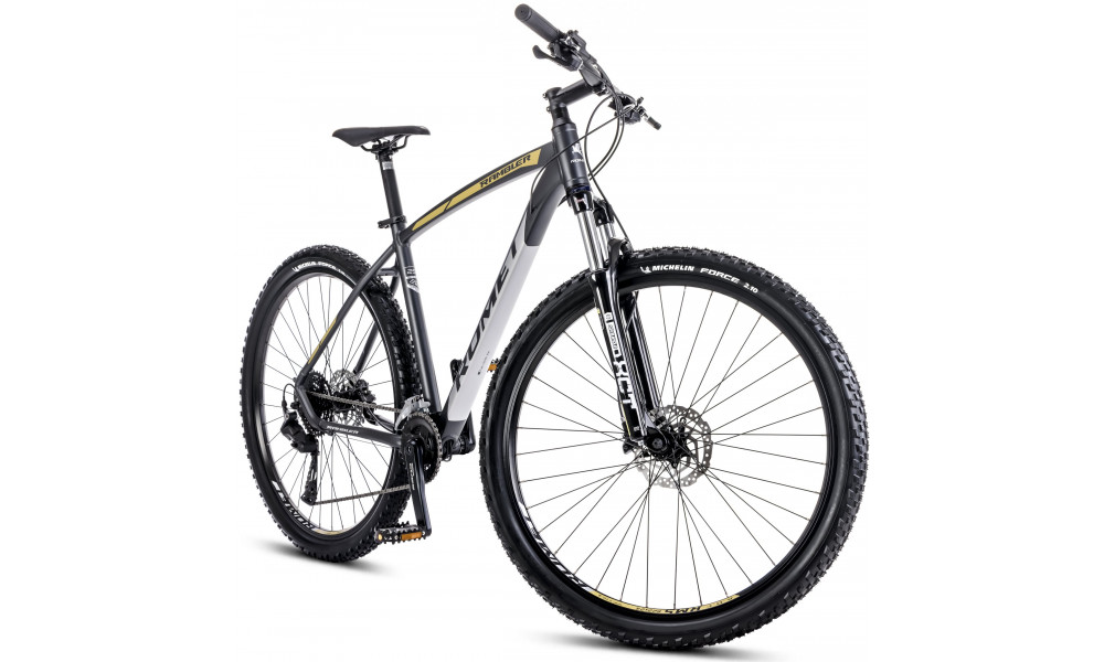 Velosipēds Romet Rambler R9.4 CS 2025 graphite-gold - 1