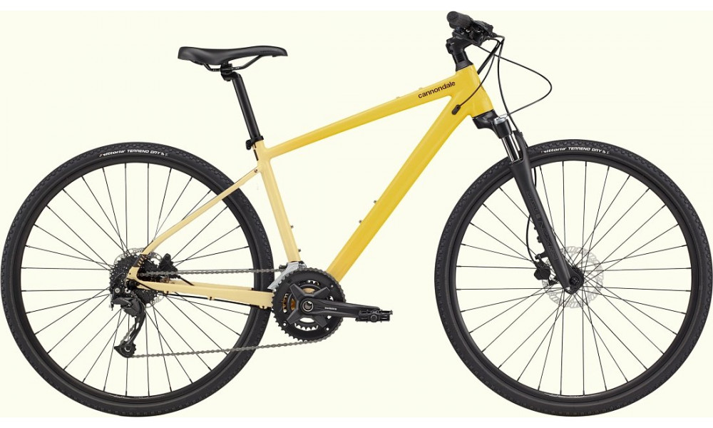 Velosipēds Cannondale Quick CX 2 Womens laguna yellow-butter 