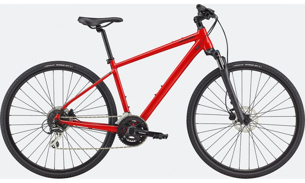 Velosipēds Cannondale Quick CX 3 rally red - 1