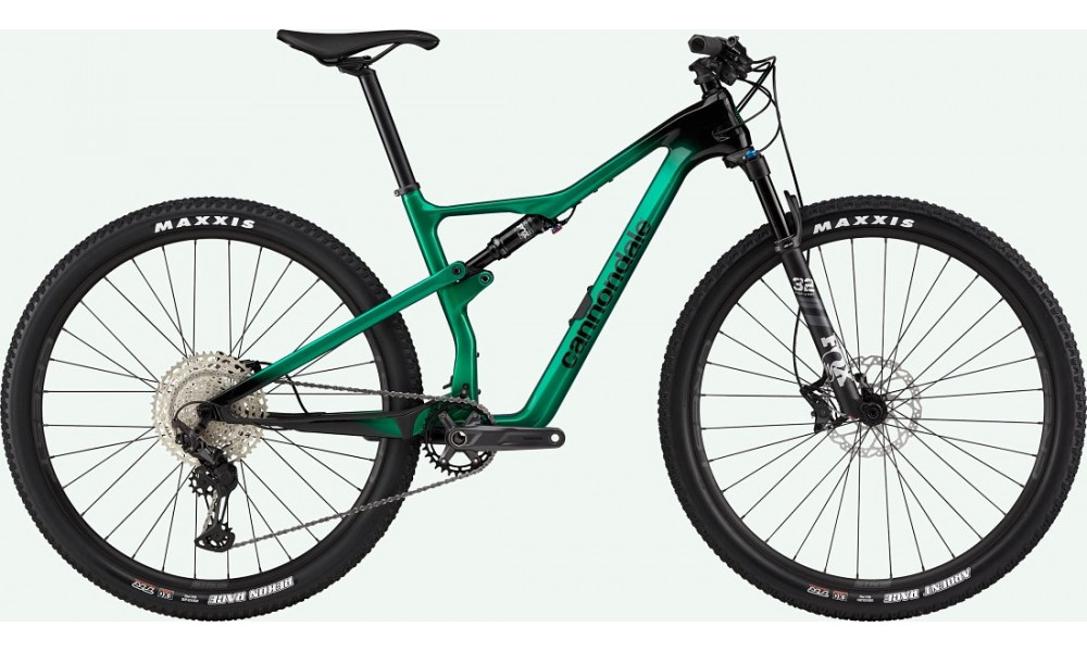 Velosipēds Cannondale Scalpel 29" Carbon 4 jungle green-jet black - 1