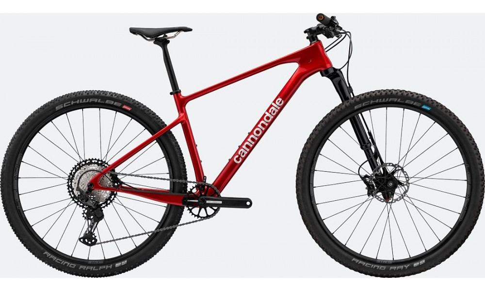 Velosipēds Cannondale Scalpel 29" HT Carbon 2 candy red - 1