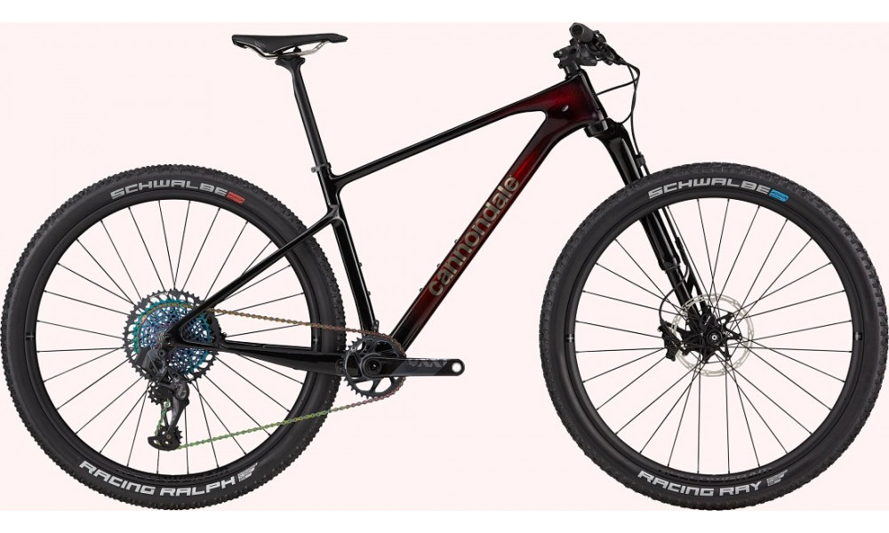 Velosipēds Cannondale Scalpel 29" HT Hi-Mod Ultimate rally red - 1