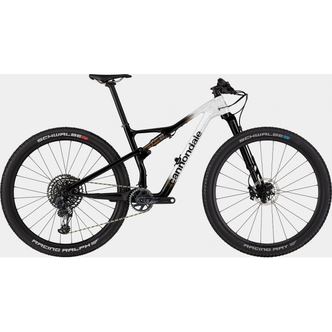 Velosipēds Cannondale Scalpel 29" Hi-Mod 1 cashmere white-jet black splatter