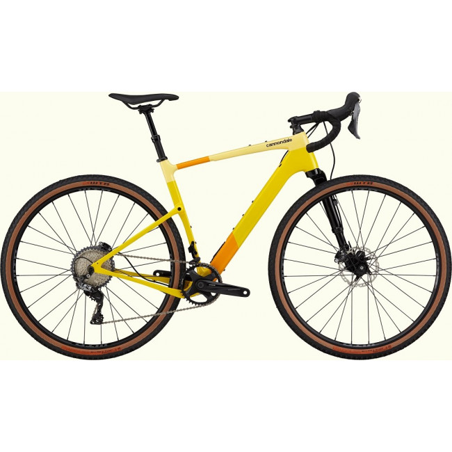 Velosipēds Cannondale Topstone Carbon 2 Lefty laguna yellow-butter