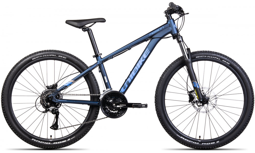 Velosipēds Unibike Mission 26 2024 dark blue 