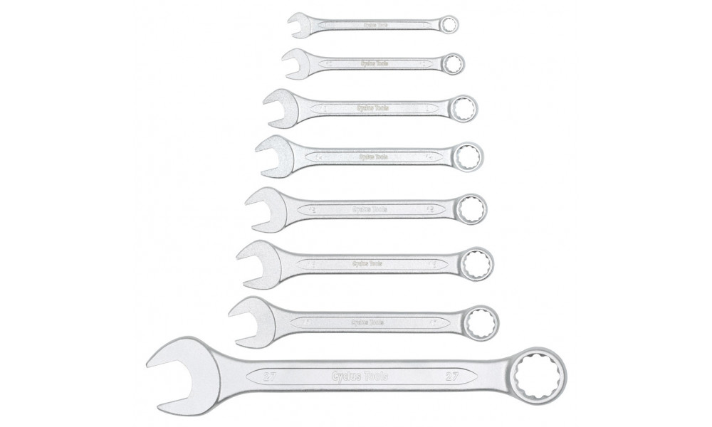Atslēgu komplekts Cyclus Tools combination wrench (8 gab.) (720599) 