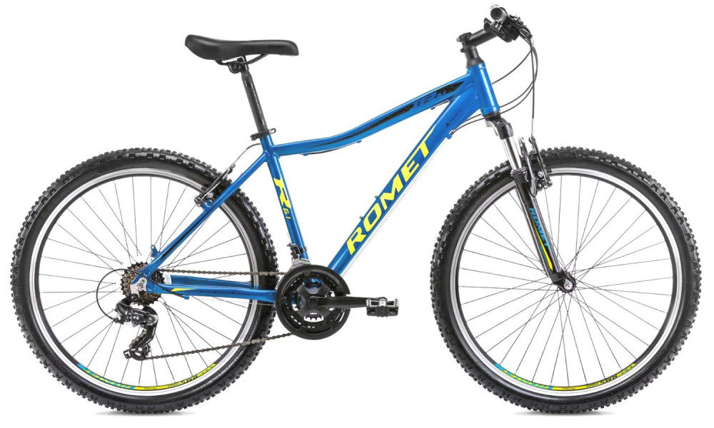 Velosipēds Romet Rambler R6.1 JR 2025 blue-green-black - 1