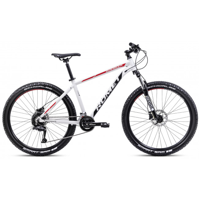 Velosipēds Romet Rambler R7.2 CS 2024 white-red-black