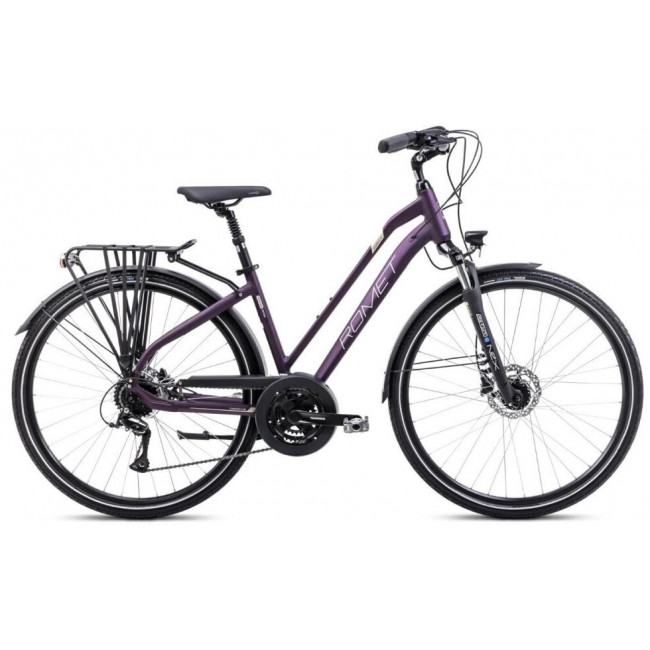 Velosipēds Romet Gazela 6 2024 violet-champane