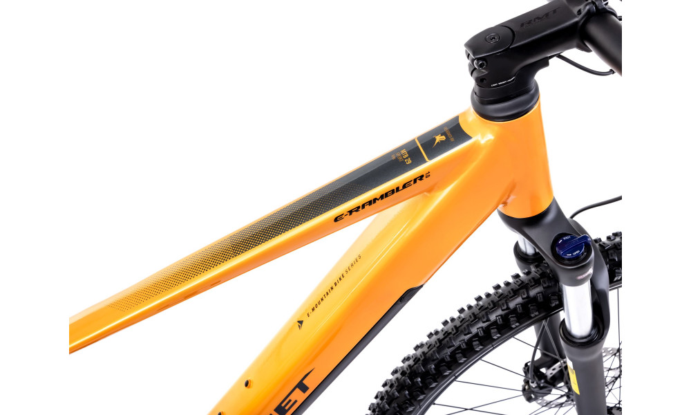 Elektriskais velosipēds Romet e-Rambler 1.0 504WH 2025 orange-graphite - 2