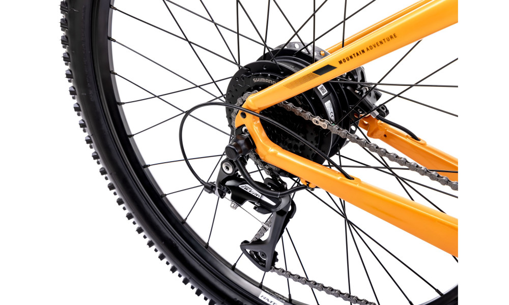 Elektriskais velosipēds Romet e-Rambler 1.0 504WH 2025 orange-graphite - 7