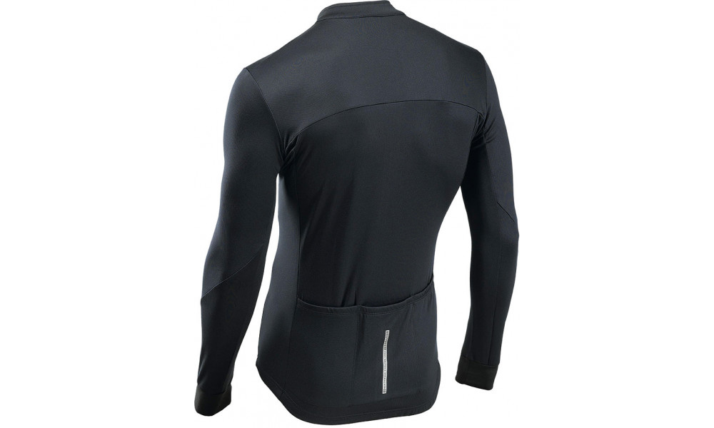 Velos krekls Northwave Force 2 L/S Full Zip black - 2