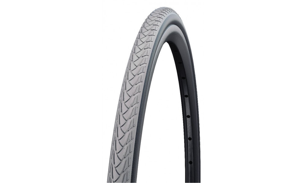 Riepa 24" Schwalbe Marathon Plus HS440, Perf Wired 37-540 / 24x1 3/8 Grey-Black 