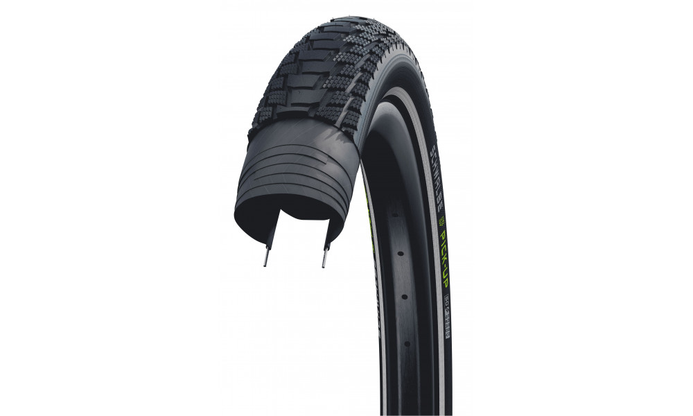 Riepa 20" Schwalbe Pick-Up HS609, Perf Wired 65-406 / 20x2.60 Super Defense - 5