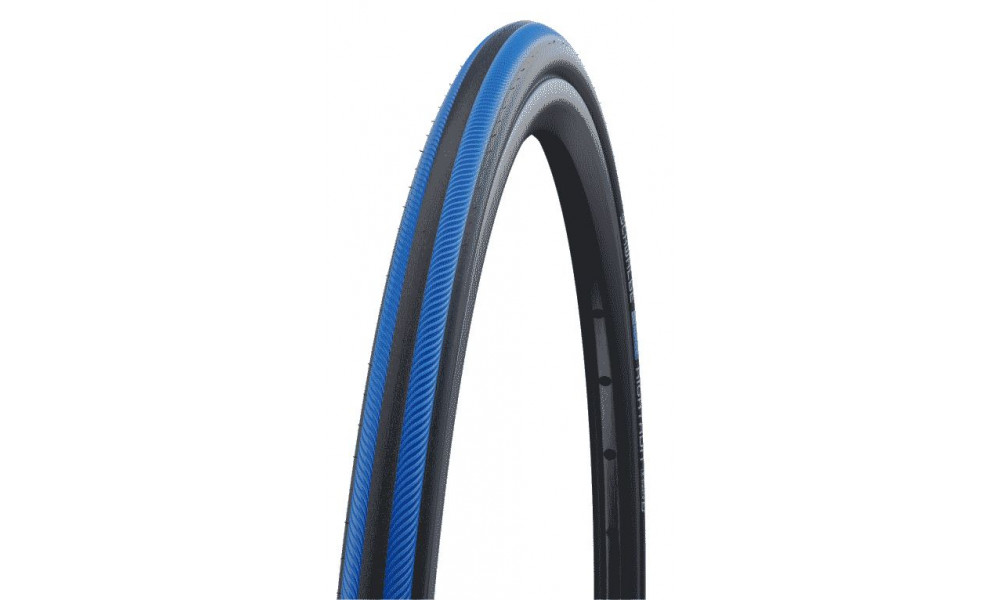 Riepa 24" Schwalbe Rightrun HS387, Active Wired 25-540 / 24x1.00 Blue Stripes 