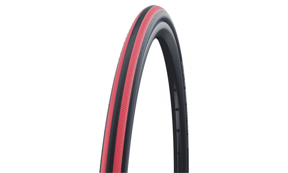 Riepa 24" Schwalbe Rightrun HS387, Active Wired 25-540 / 24x1.00 Red Stripes 