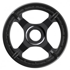 Priekšējā ķēdes riteņa Shimano STEPS CR-ET600 Direct-Mount with double chainring guard Priekšējā ķēdes riteņa Shimano STEPS CR-ET600 Direct-Mount with double chainring guard