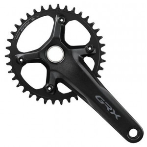 Priekšējie zobratu bloks Shimano GRX FC-RX610-1 172.5mm 12-speed