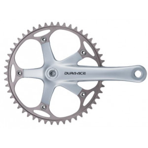 Klaņi Shimano DURA-ACE FC-7710 170mm silver 1-speed