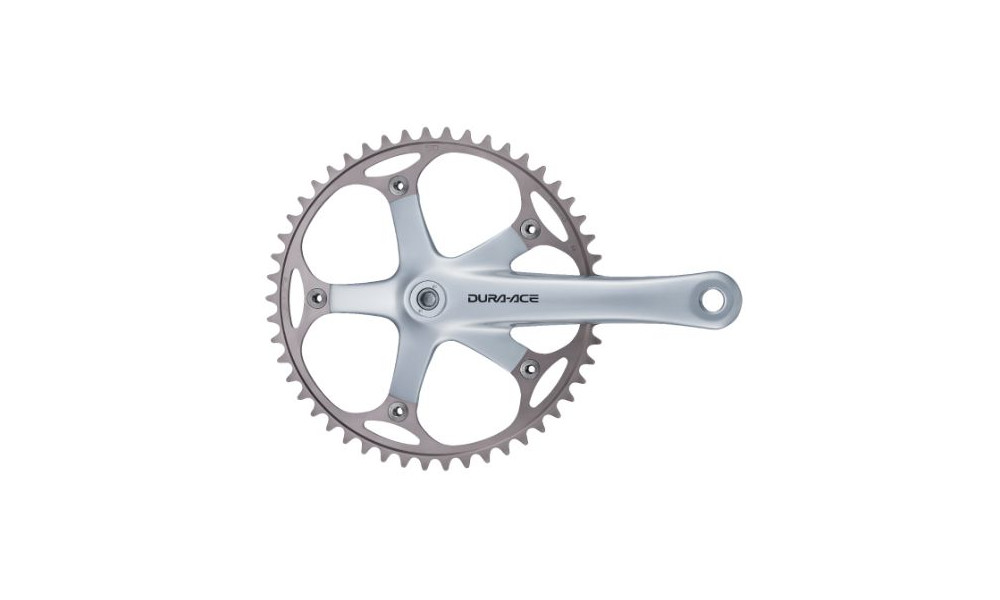 Klaņi Shimano DURA-ACE FC-7710 170mm silver 1-speed 