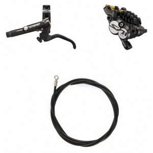 Priekšējās disku bremzes Shimano SAINT BL-M820-B (L) + BR-M820 (F) Metal J-kit