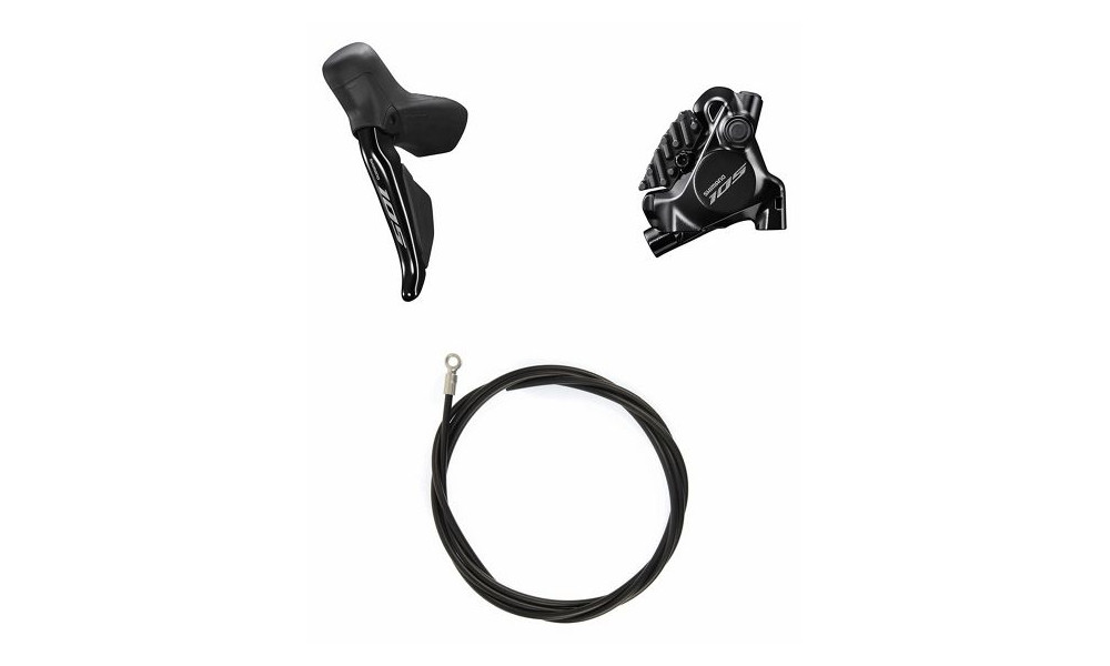 Priekšējās disku bremzes Shimano 105 Di2 T-R7170 (L) + BR-7170 (F) 