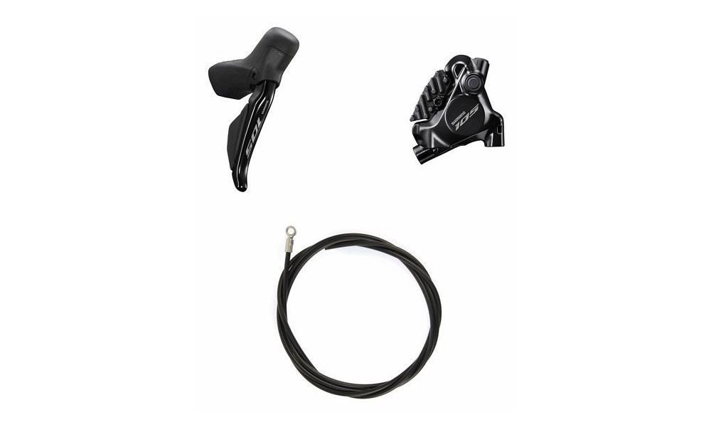 Aizmugurējās disku Shimano 105 Di2 T-R7170 (L) + BR-7170 (F) 