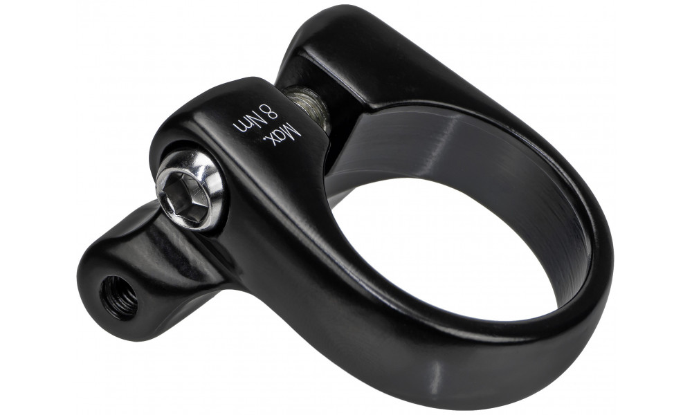 Sēdekļa skava Azimut + carrier clamp 31.8mm black 