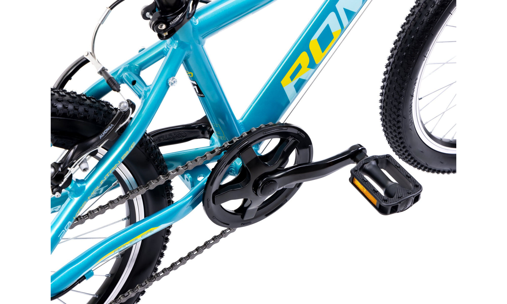 Velosipēds Romet Rambler 20 KID 2 2025 turquoise-blue - 5