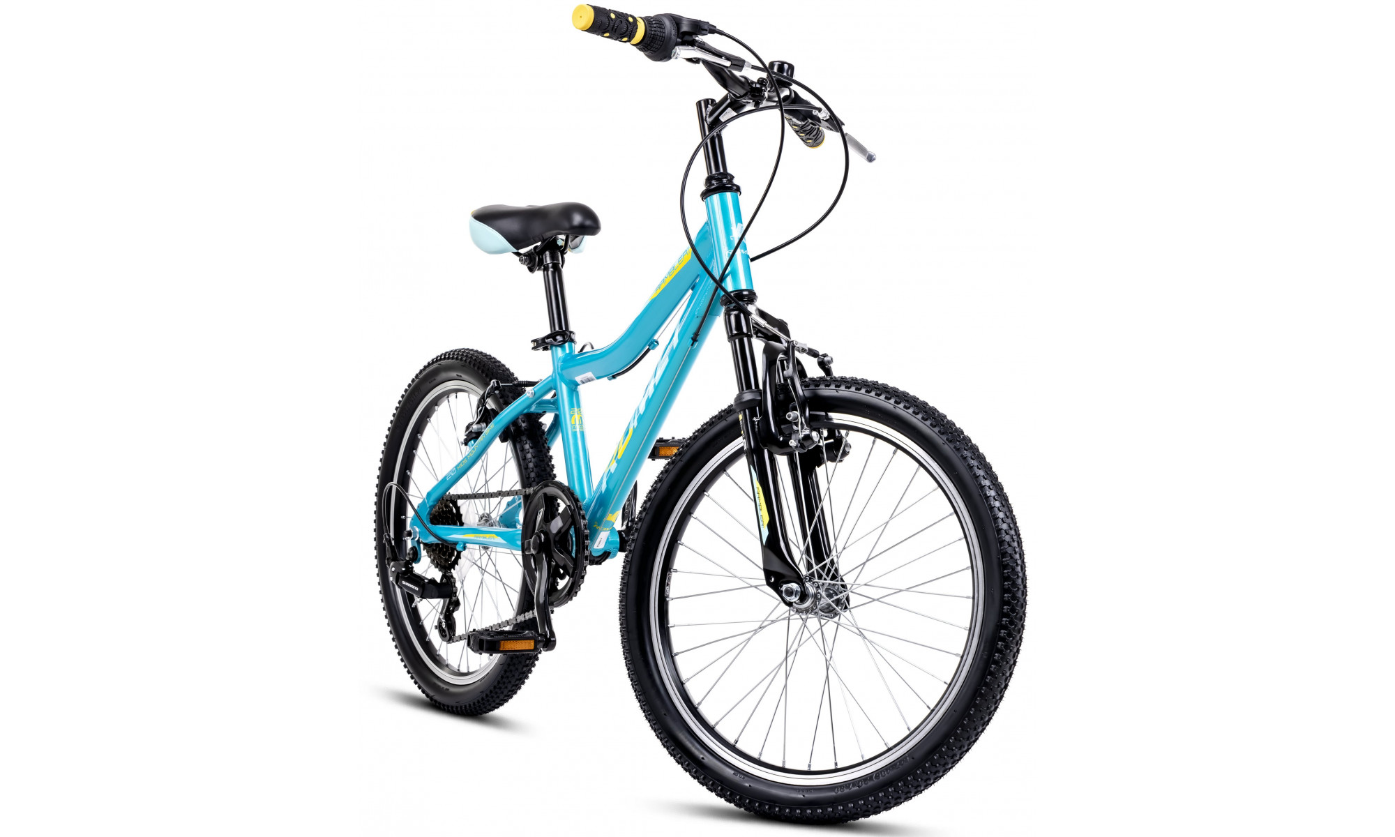 Velosipēds Romet Rambler 20 KID 2 2024 turquoise-blue - 8