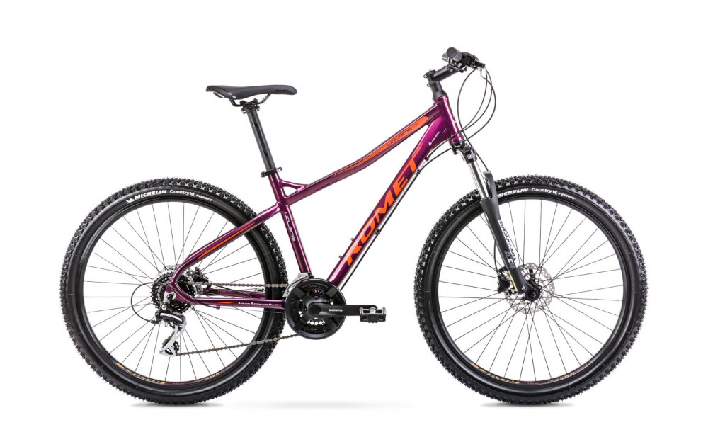 Velosipēds Romet Jolene 7.2 2025 purple-orange 