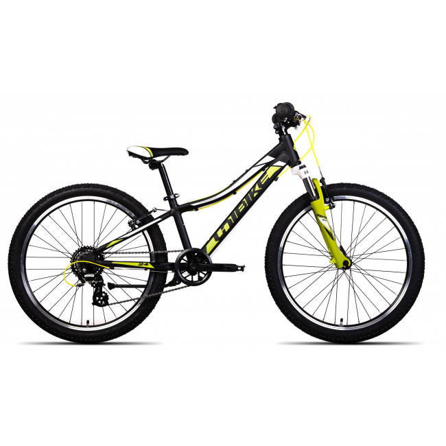 Velosipēds Unibike Roxi 24 2024 black-green