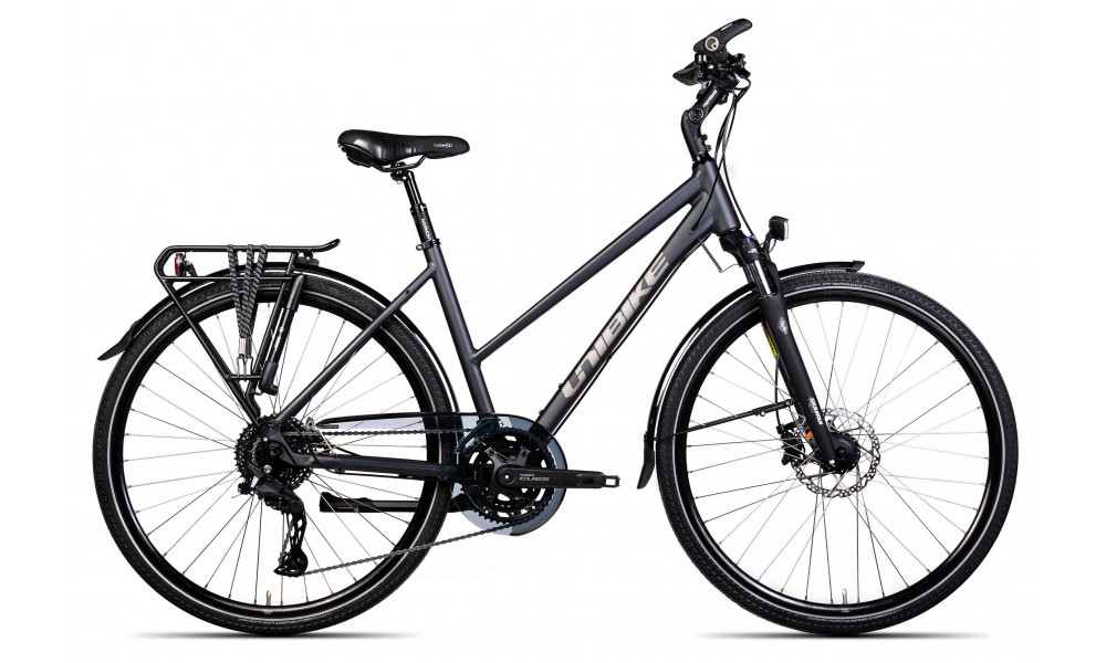 Velosipēds Unibike Atlantis LDS 2024 grey 