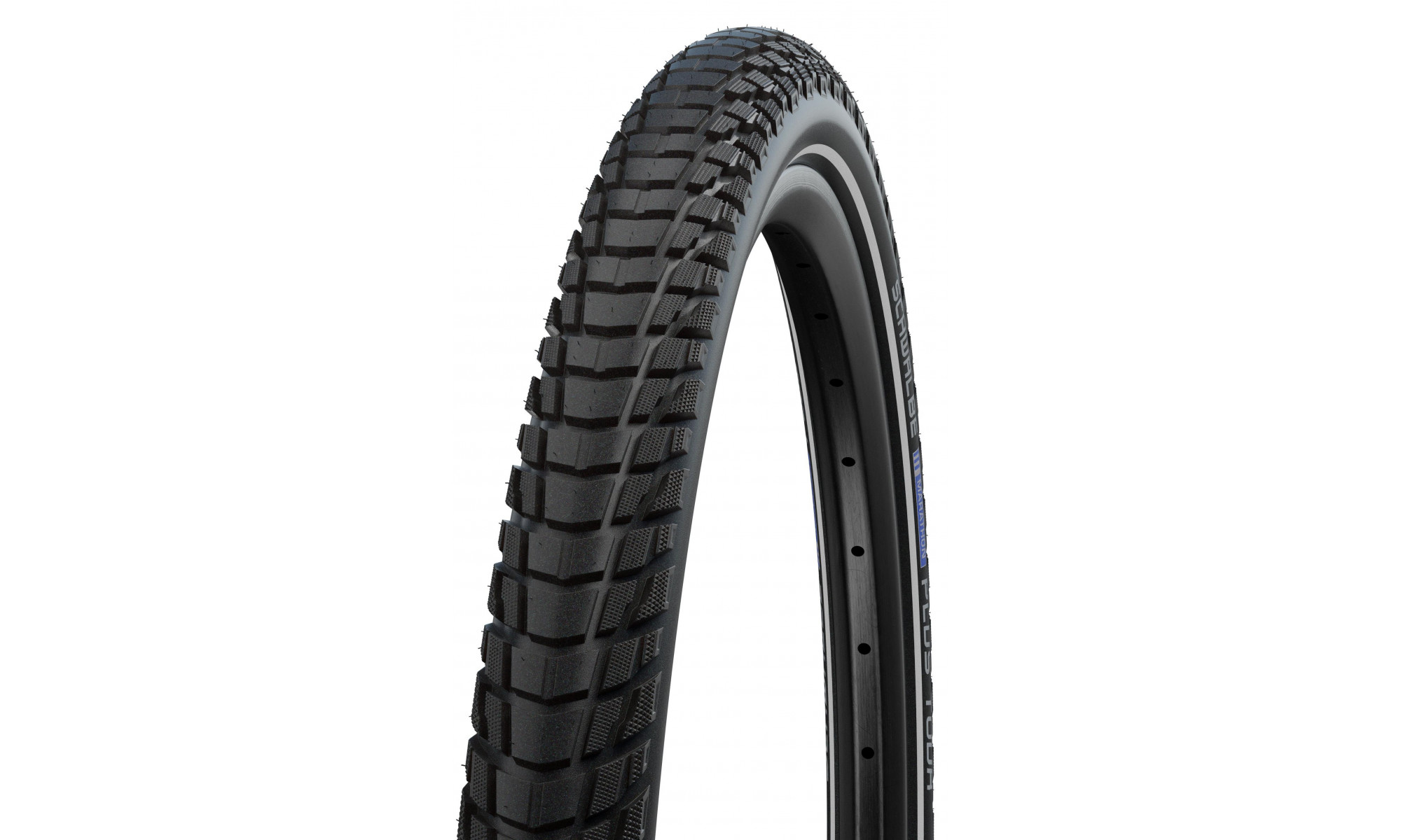 Riepa 28" Schwalbe Marathon Plus Tour HS 619, Perf Wired 40-622 / 28x1.50, 700x38C Addix Black-Reflex - 5