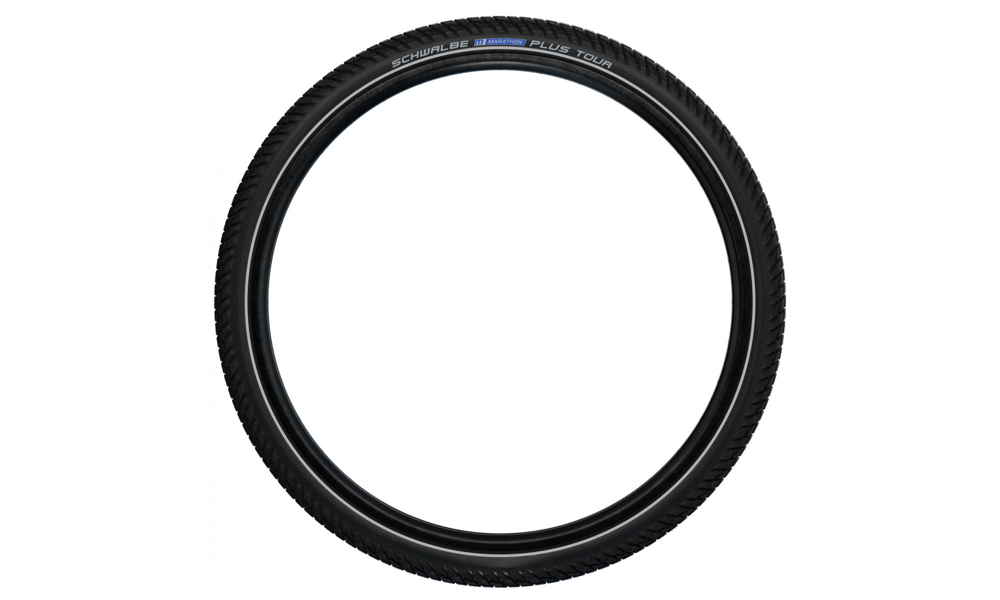 Riepa 28" Schwalbe Marathon Plus Tour HS 619, Perf Wired 40-622 / 28x1.50, 700x38C Addix Black-Reflex - 6