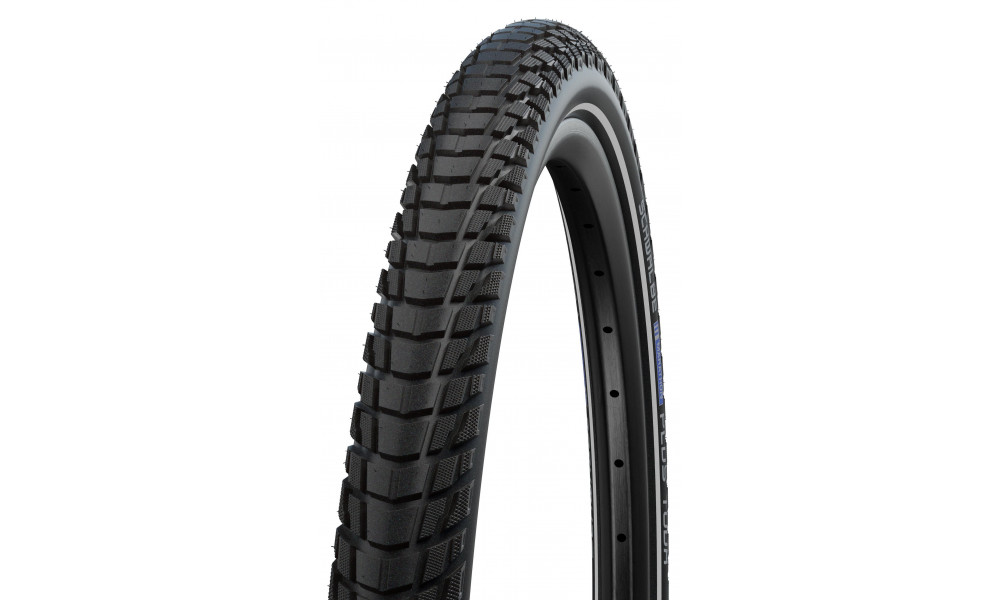 Riepa 27.5" Schwalbe Marathon Plus Tour HS 619, Perf Wired 55-584 / 27.5x2.15 Addix E Black-Reflex - 1