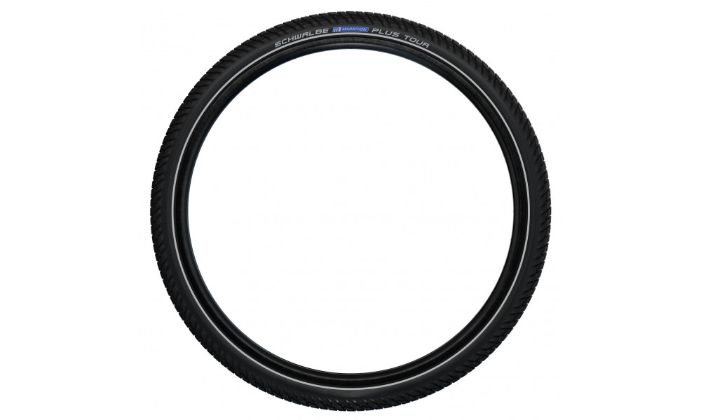 Riepa 27.5" Schwalbe Marathon Plus Tour HS 619, Perf Wired 55-584 / 27.5x2.15 Addix E Black-Reflex - 3