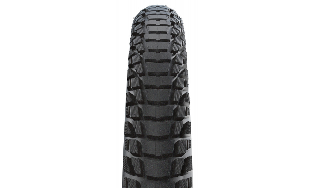 Riepa 27.5" Schwalbe Marathon Plus Tour HS 619, Perf Wired 55-584 / 27.5x2.15 Addix E Black-Reflex - 4