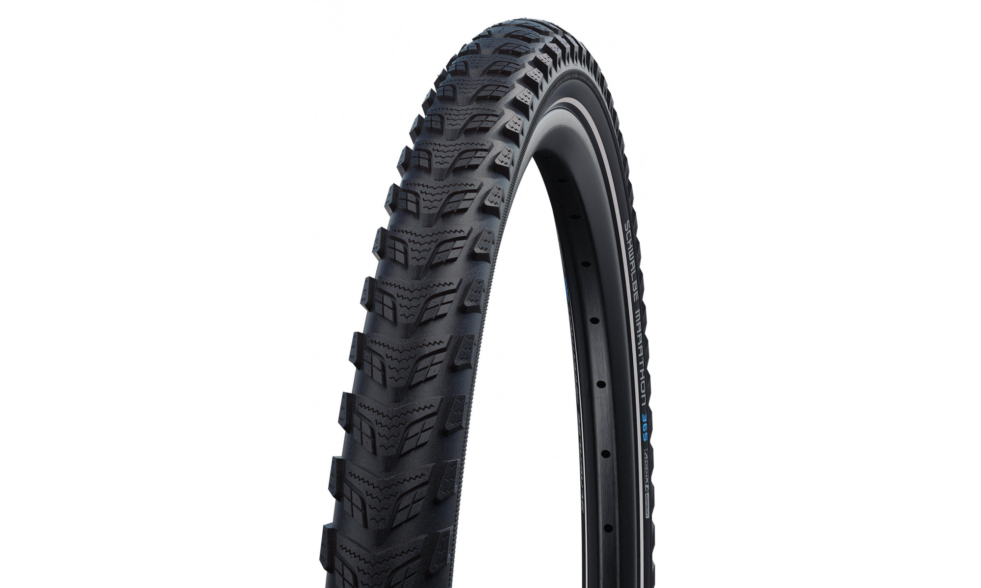 Riepa 28" Schwalbe Marathon 365 HS 475, Perf Wired 47-622 / 28x1.75 Addix 4Season Black-Reflex - 1