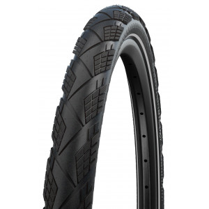 Riepa 28" Schwalbe Marathon Efficiency HS 617, Evo Fold. 40-622 / 28x1.50, 700x38C Super Race Addix Race Black-Reflex