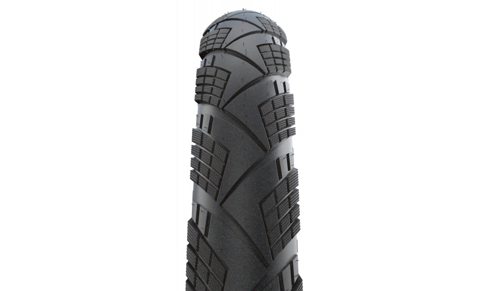 Riepa 28" Schwalbe Marathon Efficiency HS 617, Evo Fold. 40-622 / 28x1.50, 700x38C Super Race Addix Race Black-Reflex - 4