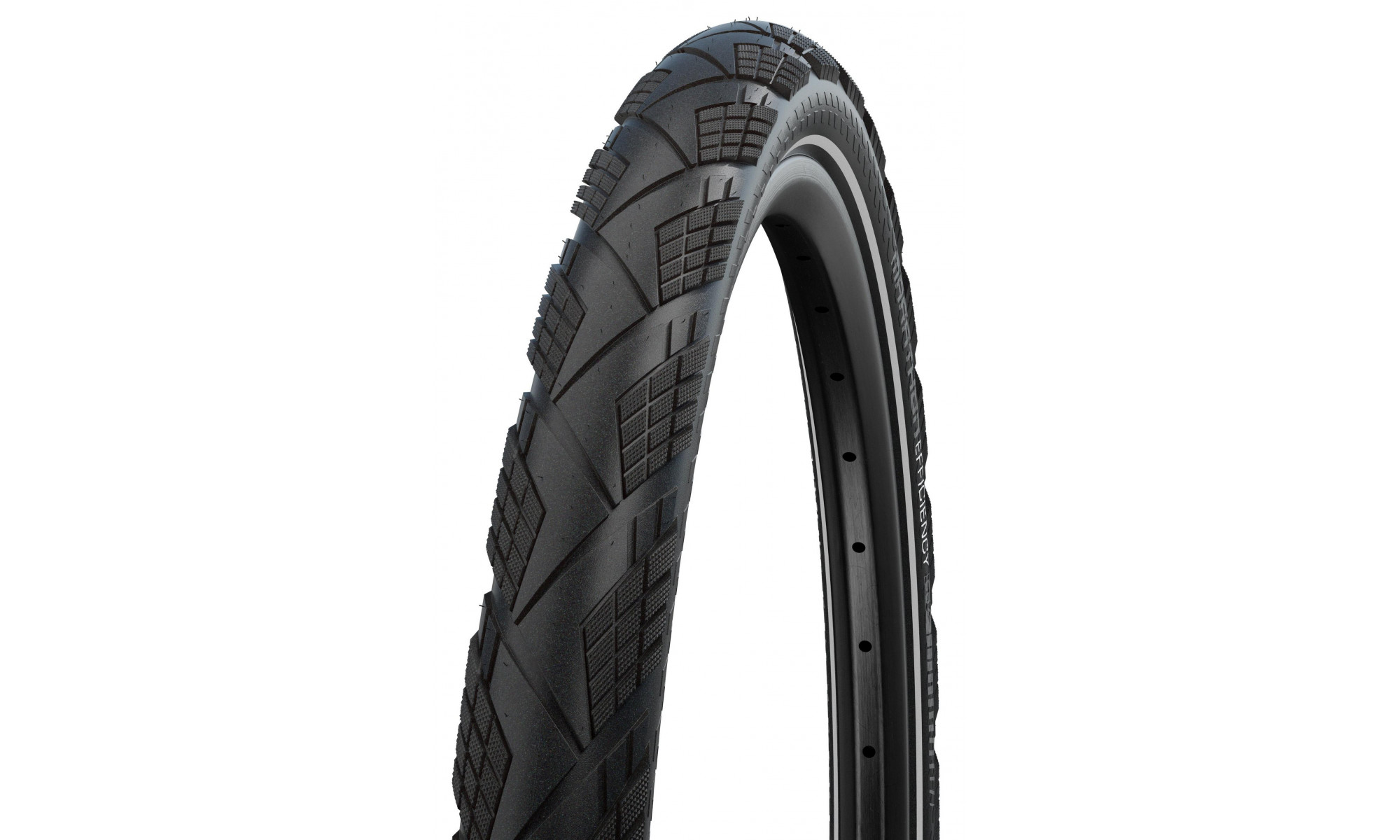 Riepa 28" Schwalbe Marathon Efficiency HS 617, Evo Fold. 50-622 / 28x2.00 Super Race Addix Race Black-Reflex - 1