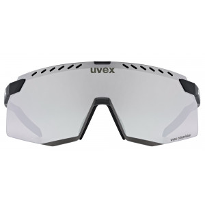 Brilles Uvex pace stage CV black matt / mirror silver