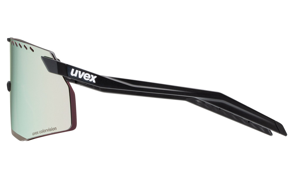 Brilles Uvex pace stage CV black matt / mirror silver - 4