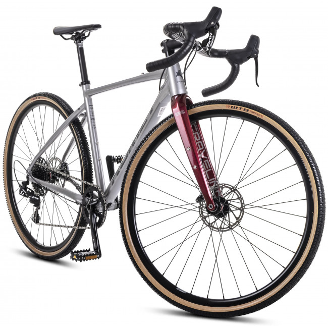 Velosipēds Romet Boreas 2 2024 bright graphite-bordo